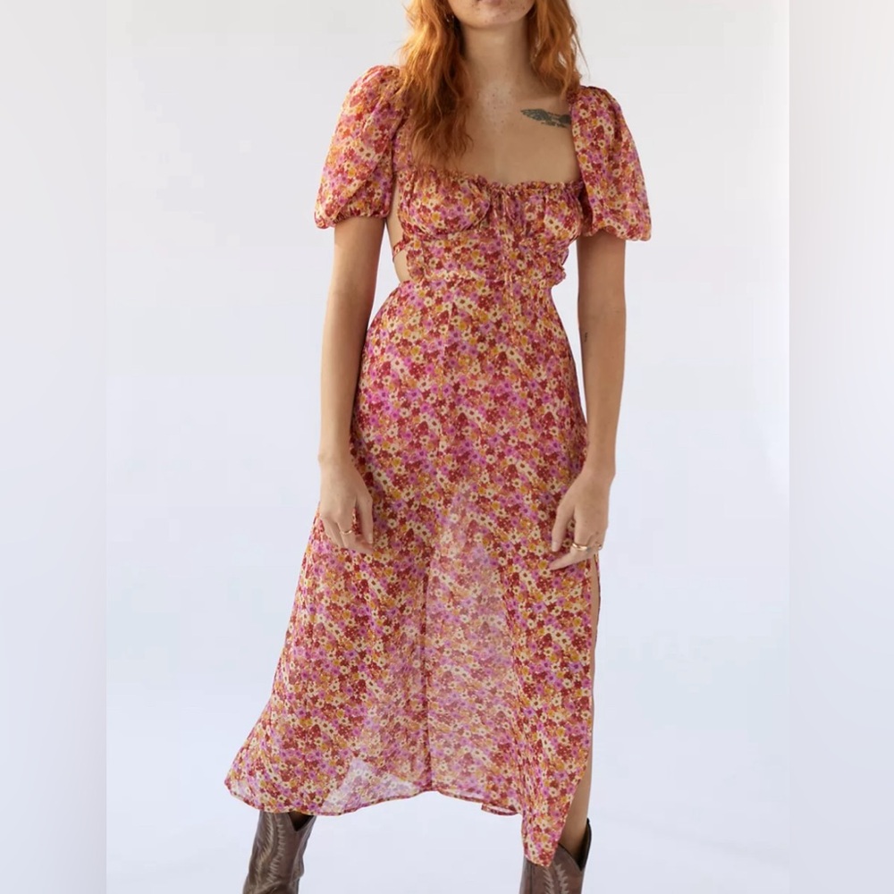 For Love & Lemons Floral Dress